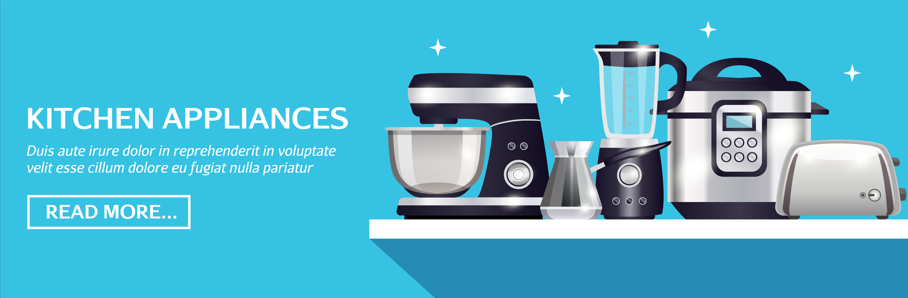 Kitchen Items Banner